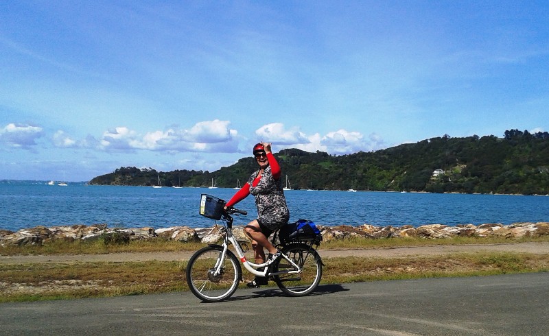 E-Cycling and Eco-Ziplining on Waiheke Island – Nov 2015